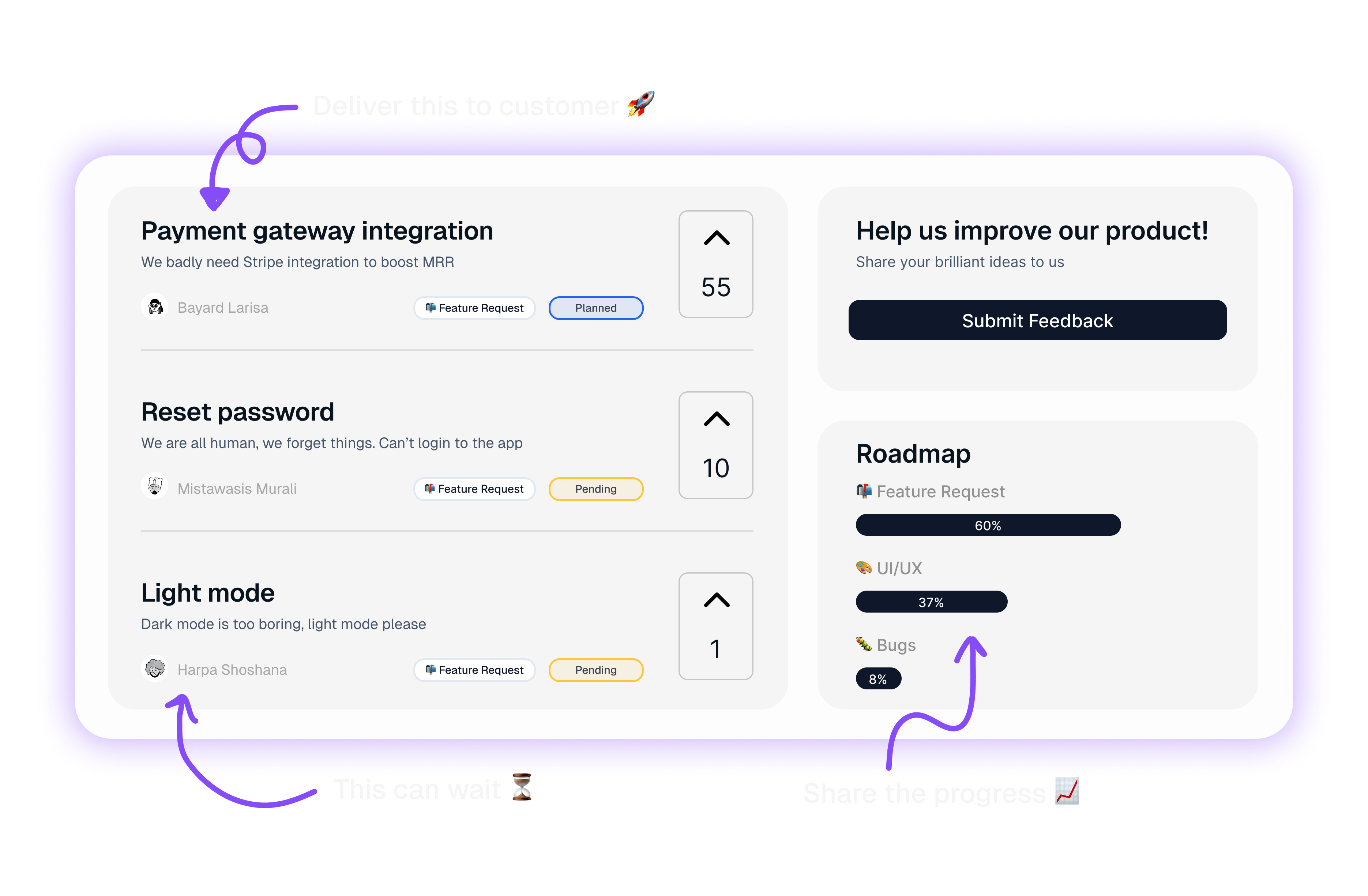 feedback